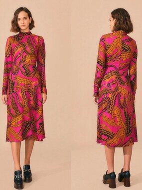 FARM Rio | Dresses | Farm Rio Giannina Knit Midi Dress